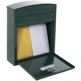 BUZON COMPACT VERDE 24x8x29cm E5733 ARREGUI