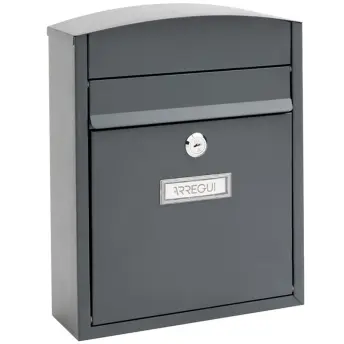 BUZON COMPACT ANTRACITA 24x8x29cm E5735 ARREGUI