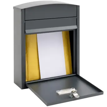 BUZON COMPACT ANTRACITA 24x8x29cm E5735 ARREGUI