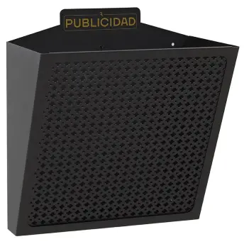 RECOGE PUBLICIDAD NEGRO Nº2 32x30cm E2311 ARRREGUI