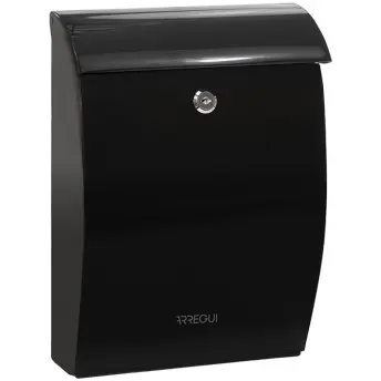 BUZON PLASTICO NEGRO 35x25x10cm MININOVA E5334 ARREGUI