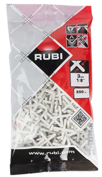 BOLSA 200 CRUCETAS 3mm 2902 RUBI