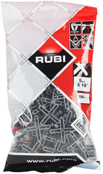 BOLSA 100 CRUCETAS 5mm 2903 RUBI
