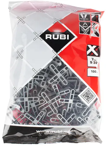 BOLSA 100 CRUCETAS 7mm 2904 RUBI