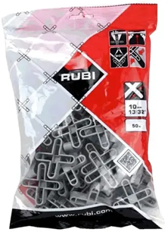 BOLSA 50 CRUCETAS 10mm 2905 RUBI