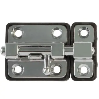 PASADOR CERROJO 35mm CROMO MOD. 383 2859 AMIG