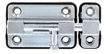 PASADOR CERROJO 50mm CROMO MOD. 383 2861 AMIG