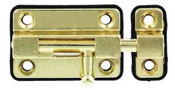PASADOR CERROJO 50mm LATONADO MOD. 383 2860 AMIG