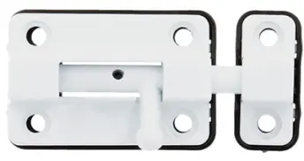 PASADOR CERROJO 50mm BLANCO MOD. 383 19508 AMIG