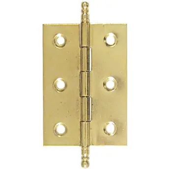 CAJA 24 BISAGRAS PLANA LATONADA 40x35mm 207 LIM
