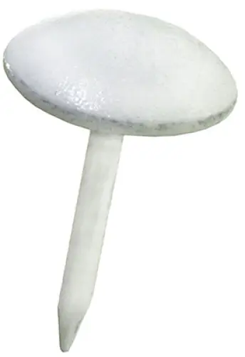 BLISTER 20 TACHUELAS ESMALTADA BLANCA 10mm