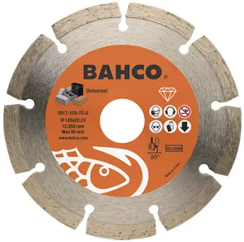 DISCO DIAMANTE UNIVERSAL 115mm 3917-115-7S-U BAHCO