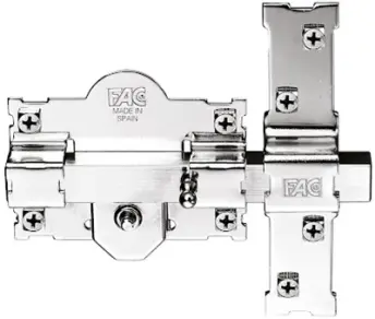 CERROJO 101R/105 BOTON/LLAVE BOMB. REDONDO NIQUELADO FAC