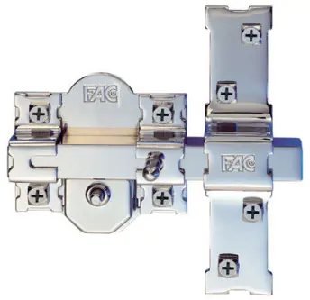 CERROJO 301R/80 BOTON/LLAVE BOMB. PERFIL CROMO FAC