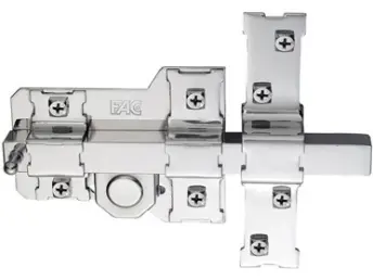 CERROJO 302T/115 DCHA. LIBRE/LLAVE BOMB. PERFIL CROMO FAC