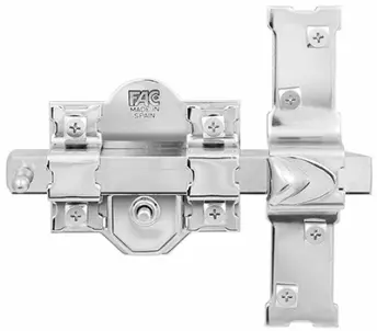 CERROJO 305R/80 DCHA. BOTON/LLAVE BOMB. PERFIL CROMO FAC