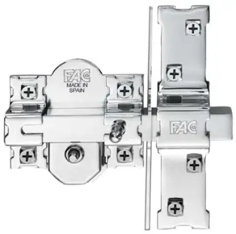 CERROJO ANTIBUMPING 946RP/80 UVE BOTON/LLAVE B/RED CROMO FAC