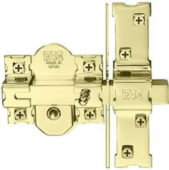 CERROJO ANTIBUMPING 946RP/80 UVE BOTON/LLAVE B/RED ORO FAC