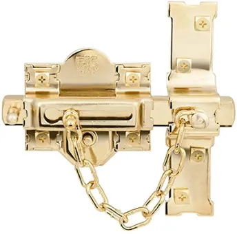 CERROJO 307R/80 DCHA. BOTON/LLAVE BOMB. PERFIL DORADO FAC