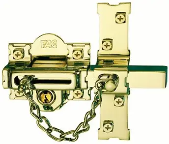 CERROJO 307L/80 DCHA. LLAVE/LLAVE BOMB. PERFIL DORADO FAC