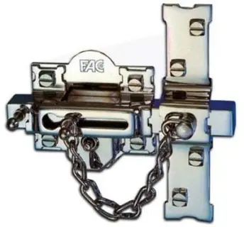 CERROJO 307RP/80 DCHA. BOTON/LLAV. SEGURIDAD B/RED CROMO FAC