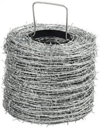 ROLLO 100mt ALAMBRE ESPINO 1,7mm x10cm
