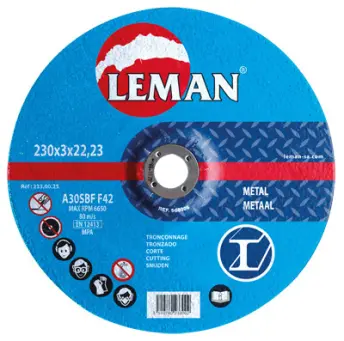 DISCO CORTE ACERO 115x3mm 113.00.25 LEMAN