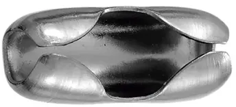 BOLSA 100 ENGANCHE TUBULAR CADENA BOLAS 3,2 CROMADA 0564432