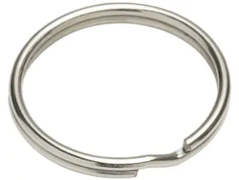 BOLSA 100 ANILLA CROMADA 18mm CADENA BOLA LAVABO 6261171