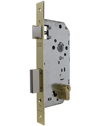 CERRADURA 203040HL LATONADO TESA