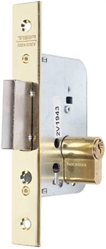 CERRADURA 203140HL LATONADO TESA