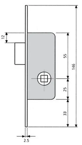 CERRADURA 221528AI TESA