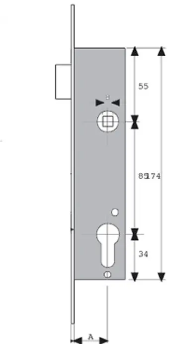 CERRADURA 2219203AI TESA
