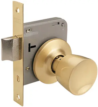CERRADURA POMO LATON MATE 352050LM TESA