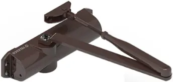 CIERRAPUERTAS RETENEDOR  BRONCE DELTA 1800 1859T.BR TELESCO
