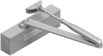 CIERRAPUERTAS RETENEDOR PLATA UNIK 2500 2559T.PL TELESCO