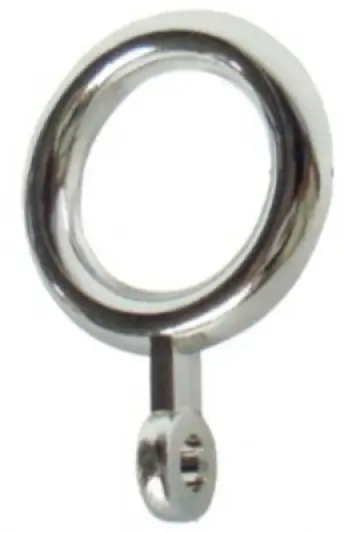 CAJA 100 ANILLA TUBO CROMADA 12mm ref 3982/73314