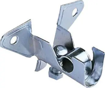 CAJA 25 SOPORTE TECHO TUBO CROMO 12mm 73308