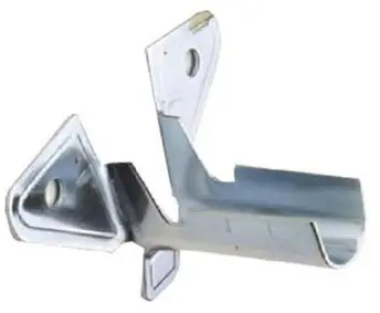 CAJA 25 SOPORTE LATERAL TUBO CROMADO 12mm 73307