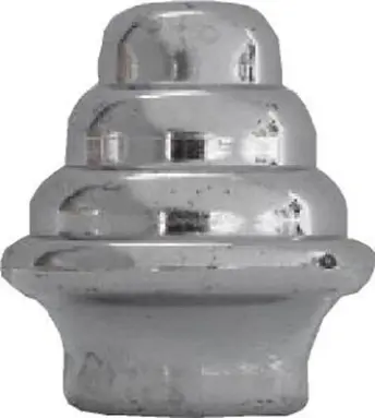 CAJA 100 TAPON REMATE RIZADO CROMO 12mm 73313 MICEL