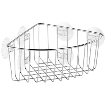 RINCONERA VENTOSAS INOX 19x19x10cm CHROMED 6590600 TATAY