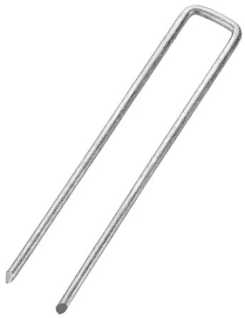 BOLSA 20 GRAPA FIJACION CESPED ARTIFICIAL 15cm