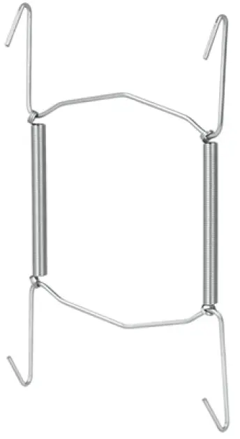 CUELGA PLATOS PEQUEÑO 9-18cm 209001000 METALTEX