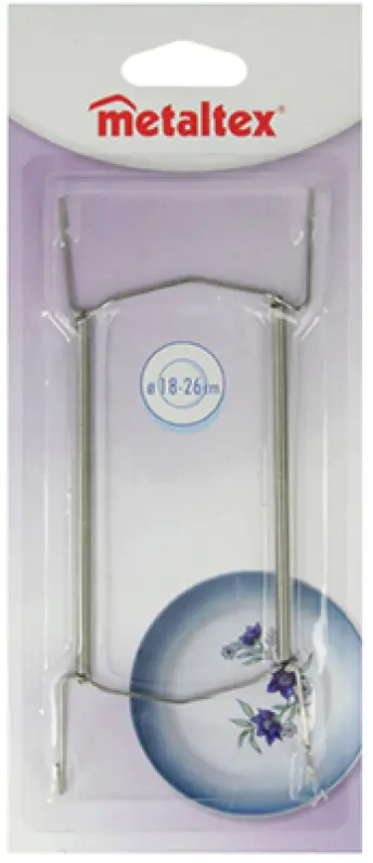 CUELGA PLATOS GRANDE 18-26cm 209002000 METALTEX