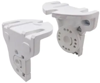 JUEGO 2 SOPORTE EJE TOLDO BLANCO 10435 MICEL