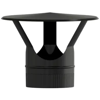SOMBRERETE CHINO LACADO NEGRO 120mm