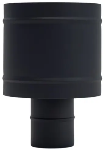 SOMBRERETE ANTIRREVOCANTE LACADO NEGRO 80mm EXOJO