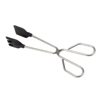 TENACILLA INOX PALAS NYLON 30cm 4500 SAUVIC