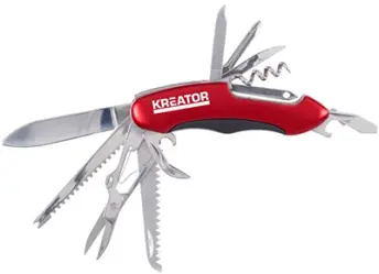 NAVAJA ALUMINIO MULTIFUNCION 9,5cm KRT000902 KREATOR
