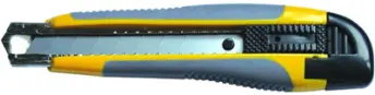 CUTTER BIMATERIAL HOJA 18mm 16cm 618Y-BL BLISTER VOLA
